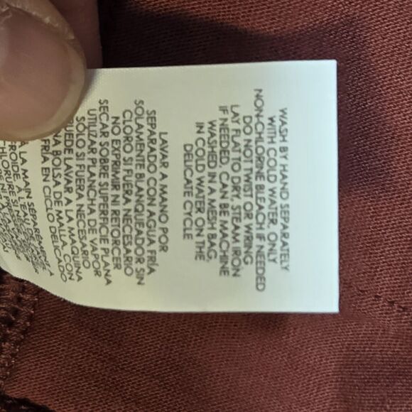 Cabi Burgundy Long Sleeve Full Zip Activewear Training Jacket Womens Size Large - Picture 7 of 13